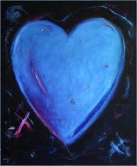Davey Blue Heart